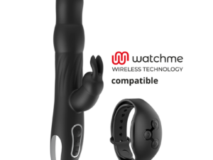 BRILLY GLAM - MOEBIUS RABBIT VIBRATOR  ROTATOR COMPATIBLE CON WATCHME WIRELESS TECHNOLOGY - Imagen 3