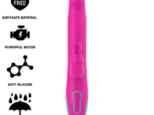 HAPPY LOKY - PLUTO RABBIT VIBRATOR  ROTATOR COMPATIBLE CON WATCHME WIRELESS TECHNOLOGY - Imagen 1