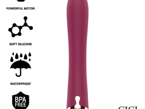 CICI BEAUTY - VIBRADOR PREMIUM SILICONE UP  DOWN - Imagen 1