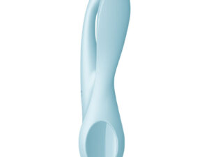 SATISFYER - THREESOME 1 VIBRADOR AZUL - Imagen 4