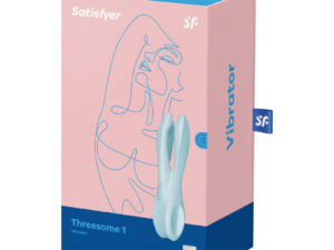 SATISFYER - THREESOME 1 VIBRADOR AZUL - Imagen 5
