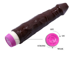 BAILE - WAVES OF PLEASURE VIBRADOR 23 CM MARRÓN - Imagen 4