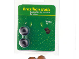 TALOKA - BRAZILIAN BALLS GEL ÍNTIMO CHOCOLATE 2 BOLAS - Imagen 1