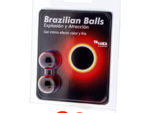 TALOKA - BRAZILIAN BALLS GEL EXCITANTE EFECTO CALOR Y FRÍO 2 BOLAS - Imagen 1