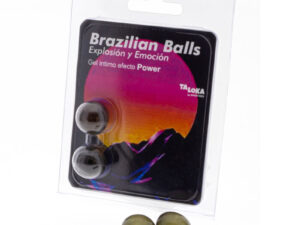 TALOKA - BRAZILIAN BALLS GEL EXCITANTE EFECTO POWER 2 BOLAS - Imagen 1