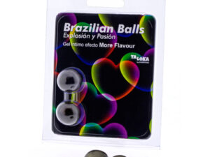 TALOKA - BRAZILIAN BALLS GEL EXCITANTE EFECTO MORE FLAVOUR 2 BOLAS - Imagen 1