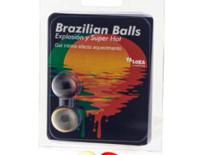 TALOKA - BRAZILIAN BALLS GEL EXCITANTE EFECTO SUPER CALIENTE 2 BOLAS - Imagen 1