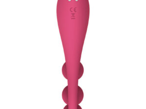 SATISFYER - TRI BALL 1 MULTI VIBRADOR ROJO - Imagen 3