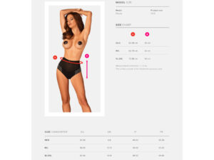 OBSESSIVE - MILLADIS PANTIES XS/S - Imagen 5