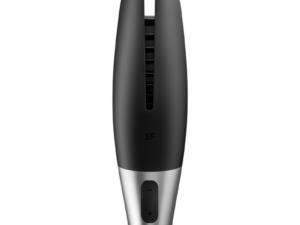 SATISFYER - POWER MASTURBATOR NEGRO Y PLATA - Imagen 2