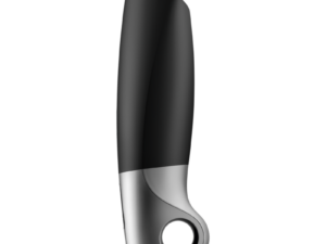 SATISFYER - POWER MASTURBATOR NEGRO Y PLATA - Imagen 3