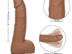 CALEXOTICS - SILICONE STUDS 15.24 CM BROWN - Imagen 2