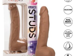 CALEXOTICS - SILICONE STUDS 20.32 CM BROWN - Imagen 1