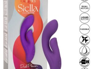 CALEXOTICS - STELLA DUAL PLEASER VIOLETA - Imagen 2