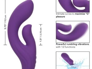 CALEXOTICS - STELLA DUAL PLEASER VIOLETA - Imagen 3