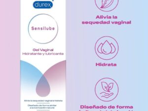 DUREX - SENSILUBE GEL HIDRATANTE Y LUBRICANTE 40 ML - Imagen 2