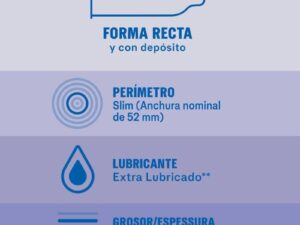 DUREX - INVISIBLE EXTRA LUBRICADO 12 UNIDADES - Imagen 3