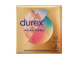 DUREX - REAL FEEL PRESERVATIVOS 3 UNIDADES - Imagen 2