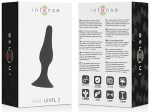 INTENSE - ANAL LEVEL 2 11.5CM NEGRO - Imagen 3