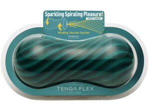 TENGA - FLEX FIZZY GREEN MASTURBADOR - Imagen 1