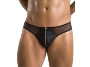 PASSION - 042 SLIP TIMMY NEGRO S/M - Imagen 3