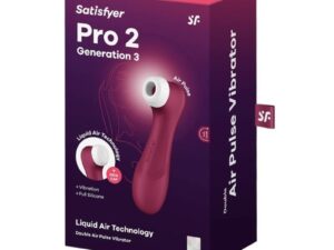 SATISFYER - PRO 2 GENERACIÓN 3 LIQUID AIR TECHNOLOGY GRANATE - Imagen 5