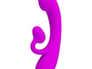 PRETTY LOVE - SINCERE VIBRADOR Y SUCCIONADOR DE CLITORIS SILICONA MORADO - Imagen 2