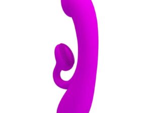 PRETTY LOVE - SINCERE VIBRADOR Y SUCCIONADOR DE CLITORIS SILICONA MORADO - Imagen 3