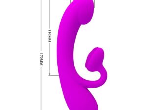 PRETTY LOVE - SINCERE VIBRADOR Y SUCCIONADOR DE CLITORIS SILICONA MORADO - Imagen 5