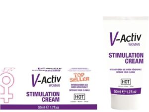 HOT - V-ACTIV CREMA ESTIMULADORA MUJER 50ML - Imagen 1