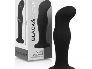 BLACKSILVER - SEAN PLUG ANAL SILICONA PREMIUM NEGRO