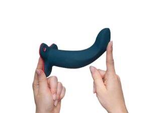 FUN FACTORY - LIMBA DILDO FLEX L VELVET BLUE - Imagen 3
