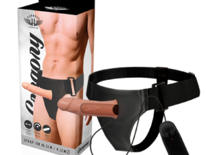 HARNESS ATTRACTION - RNES HUECO GREGORY CON VIBRADOR 16.5 CM -O- 4.3 CM - Imagen 1