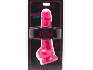 GET REAL - HAPPY DICKS 19 CM CON TESTICULOS ROSA - Imagen 2