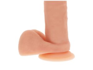 GET REAL - DILDO SILICONA 20,5 CM CON TESTÍCULOS NATURAL - Imagen 3