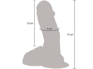 GET REAL - DILDO VIBRADOR SILICONA NATURAL - Imagen 5