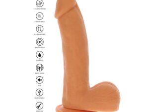 GET REAL - DILDO EMPUJE MAGNÉTICO PULSANTE NATURAL - Imagen 4