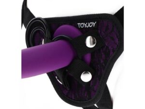 GET REAL - STRAP-ON LACE HARNÉS MORADO - Imagen 3