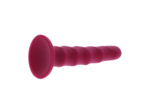 GET REAL - RIBBED DONG 12 CM ROJO - Imagen 5