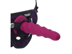 GET REAL - RIBBED DONG 12 CM ROJO - Imagen 2