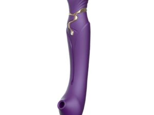 ZALO - QUEEN SET PULSE WAVE CLIT STIM MORADO - Imagen 4