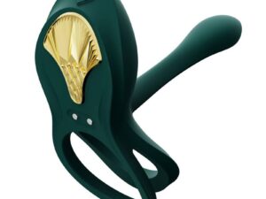 ZALO - BAYEK ANILLO VIBRADOR CONTROL REMOTO PAREJAS VERDE - Imagen 3