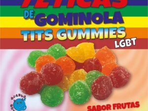 DIABLO GOLOSO - TETICAS DE GOMINOLA AZUCAR SURTIDAS LGTB - Imagen 1