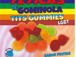 DIABLO GOLOSO - TETICAS DE GOMINOLA BRILLO SURTIDAS LGTB - Imagen 1