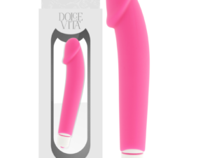 DOLCE VITA - REALISTIC VIBRADOR SILICONA ROSA - Imagen 1