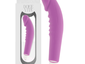 DOLCE VITA - REALISTIC  PLEASURE VIBRADOR SILICONA LILA