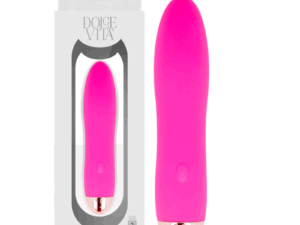 DOLCE VITA - VIBRADOR RECARGABLE FOUR ROSA 7 VELOCIDADES