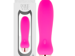 DOLCE VITA - VIBRADOR RECARGABLE FIVE ROSA 7 VELOCIDADES - Imagen 1