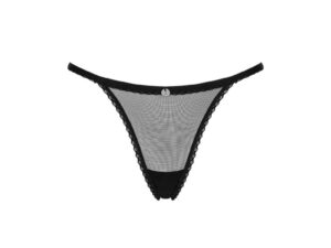 OBSESSIVE - CELIA NOIR TANGA XS/S - Imagen 5