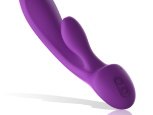 INTENSE - LUIGI VIBRADOR RABBIT SILICONA LIQUIDA MORADO - Imagen 4